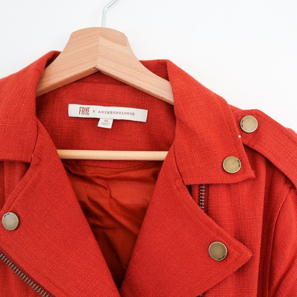 Frye X Anthropologie Moto Jacket - Picture 2 of 4